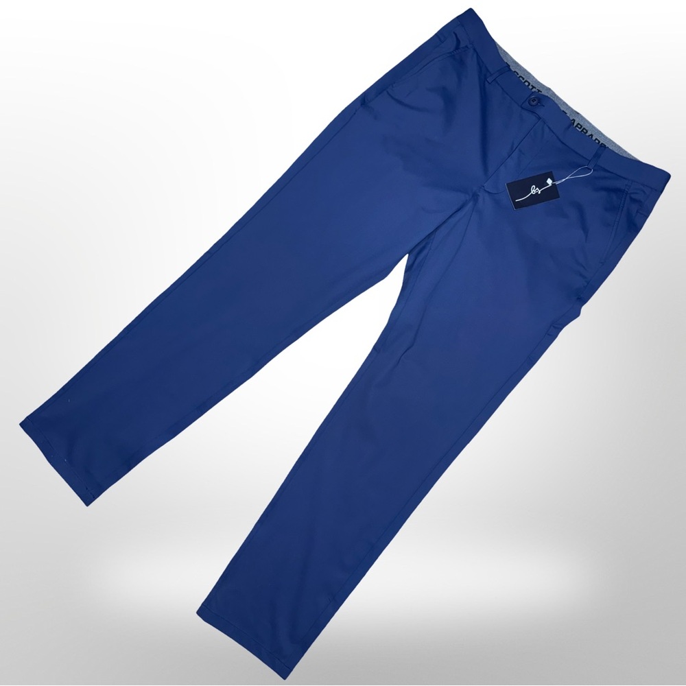 Boston Scott Golf Apparel Blue Pants Size 38x33